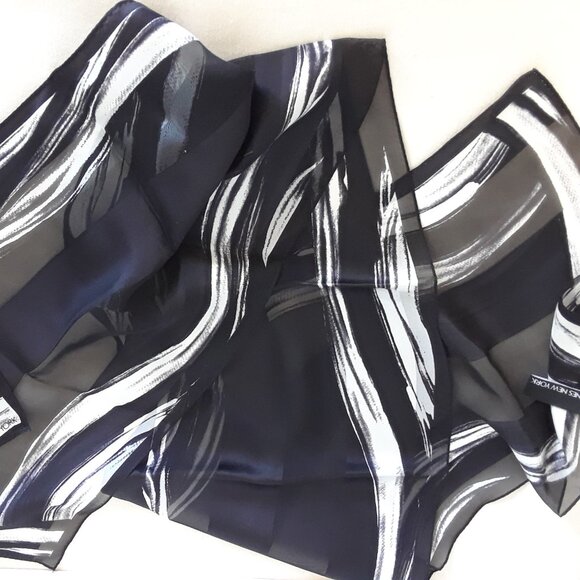 Brand New100% Silk Jones New York Scarf - Picture 6 of 7